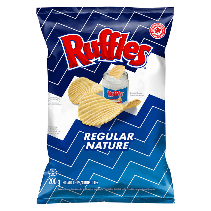 Sac de croustilles Ruffles nature - 200 g