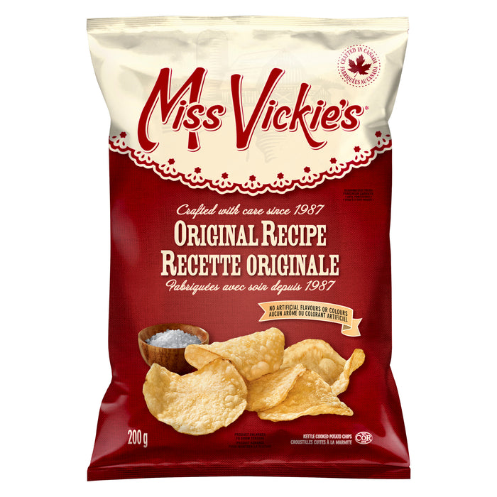 Croustilles cuites à la marmite Miss Vickieís recette originale - 200 g