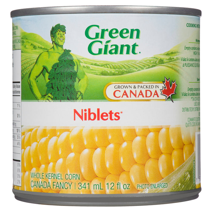 Maïs à grains entiers Niblets de Géant Vert - 341 ml