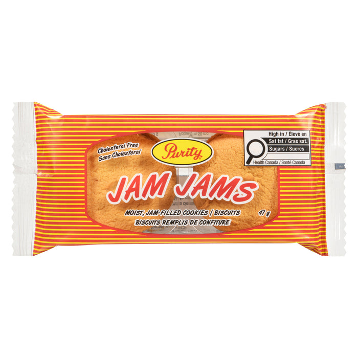 Purity Jam Jams Biscuits Remplis de Confiture, emb. de 2, 47 g