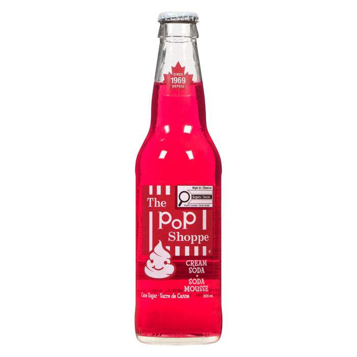 The Pop Shoppe Soda Mousse Sucre de Canne, 355 ml