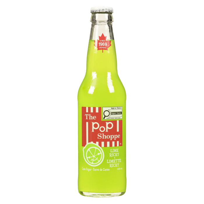 Boisson gazeuse Limette Ricky The Pop Shoppe - 355 ml