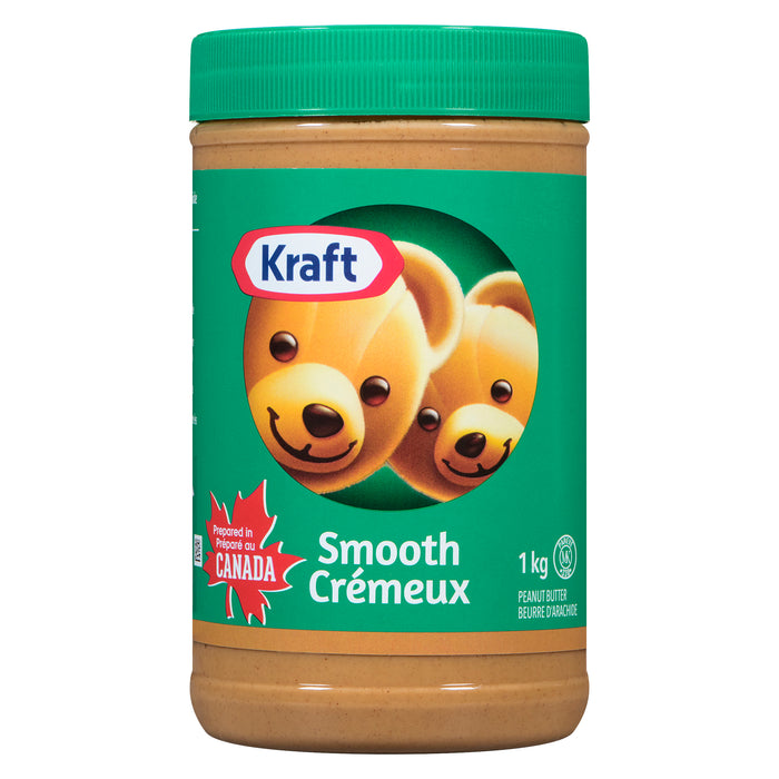 Beurre d'arachides crémeux Kraft, 1 kg