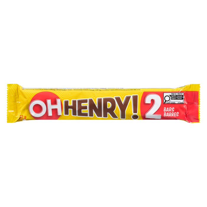 Oh Henry! Friandise 2 Barres, 85 g