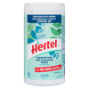 Hertel Disinfecting and Cleaning Wipes Eucalyptus, 75-Pack