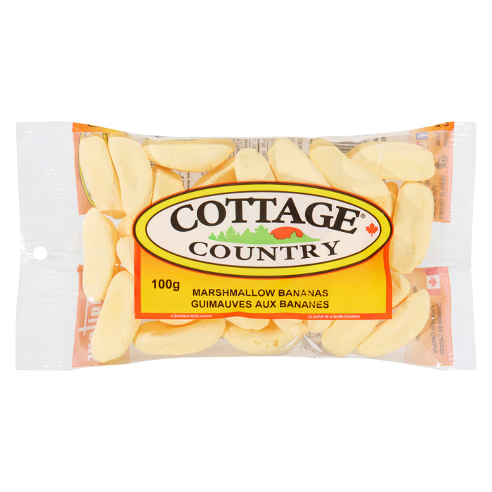 Cottage Country Marshmallow Bananas, 100-g