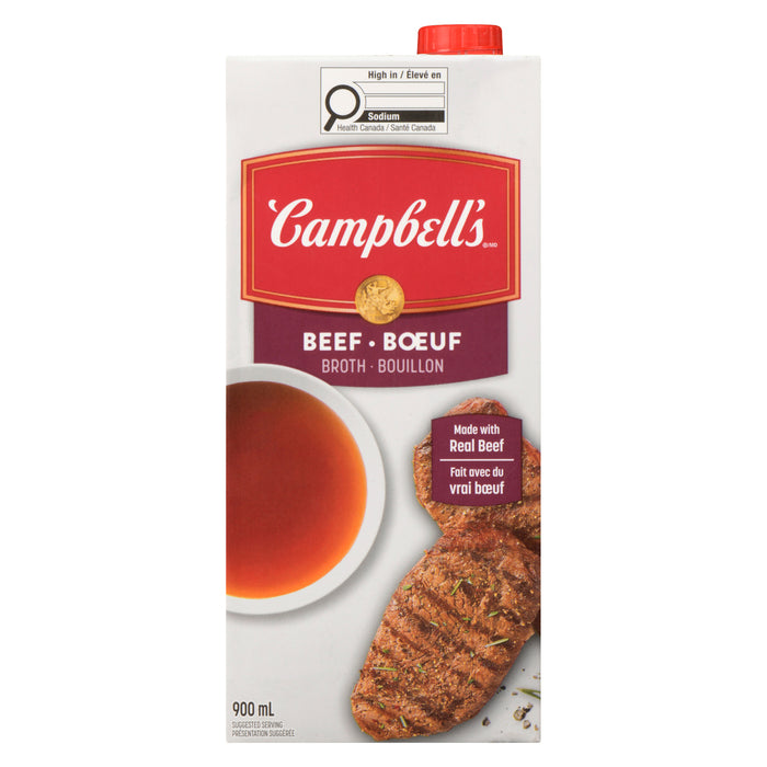 Campbell's Beef Broth, 900-ml