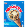 Cornet de dessert glacé à la vanille Drumstick de Nestle, 140 ml – emb. de 4