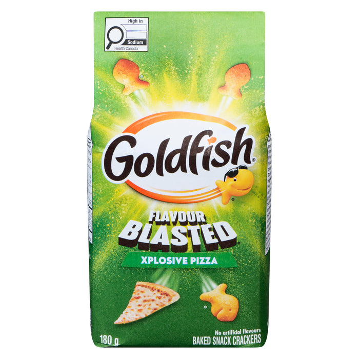 Goldfish Blasted Xplosive Pizza Baked Snack Crackers - 180g