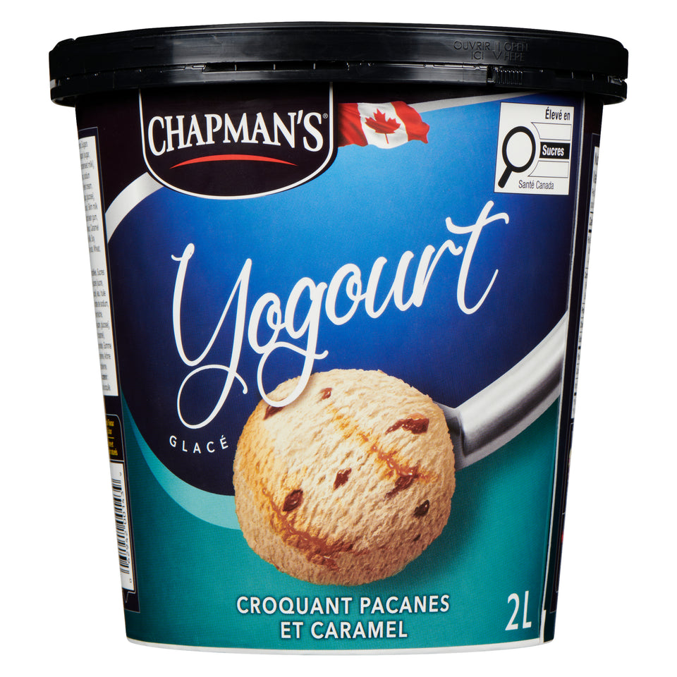Chapman's Frozen Yogurt Caramel Pecan Crunch, 2 L – Giant Tiger