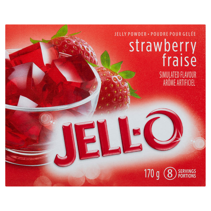Jell-O Strawberry Jelly Powder, 170-g