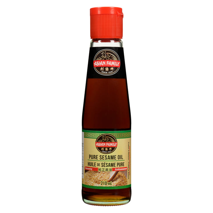 Asian Family 100% Pure Sesame Oil, 210-ml