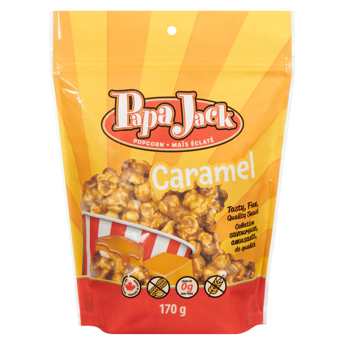 Papa Jack Popcorn Caramel, 170 g