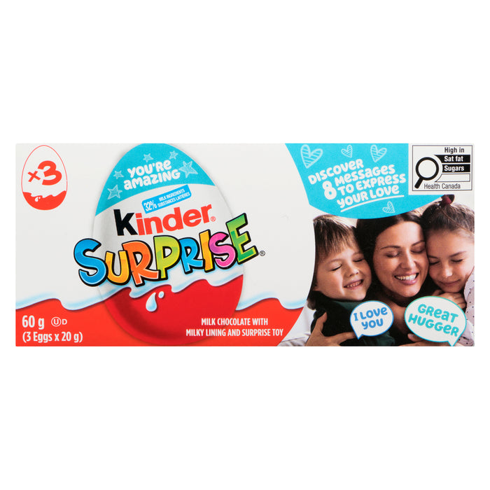 Œuf Kinder Surprise, emb. de 3