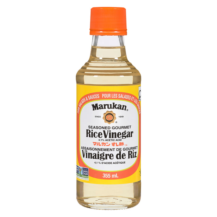 Marukan Rice Vinegar Seasoned Gourmet, 355 ml