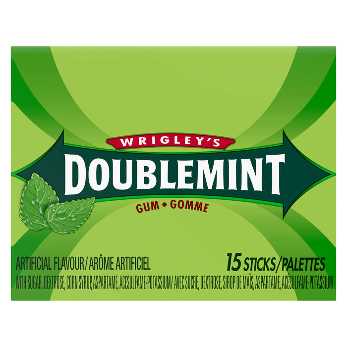 Gomme Doublemint Wrigley's - emb. de 15