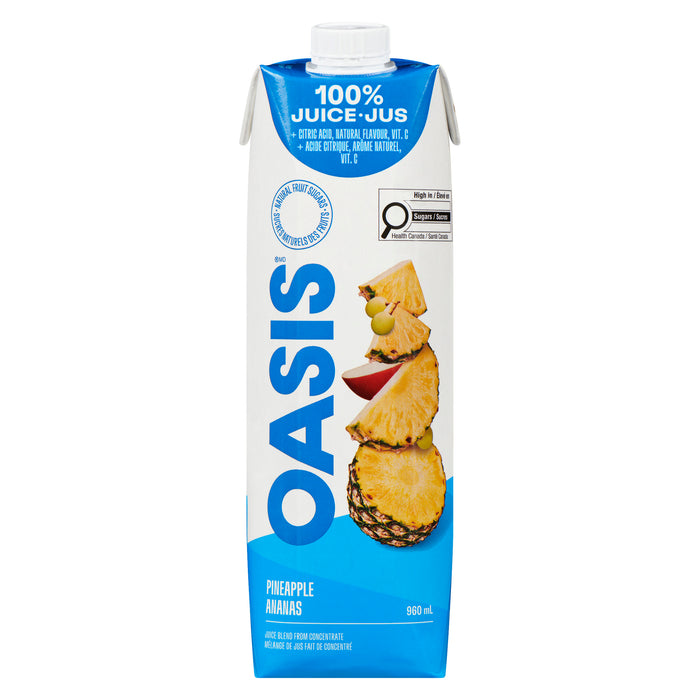 Jus d’ananas Oasis, 960 ml