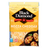Black Diamond Natural Shredded Cheese Mozza Cheddar 24% M.F. - 320g