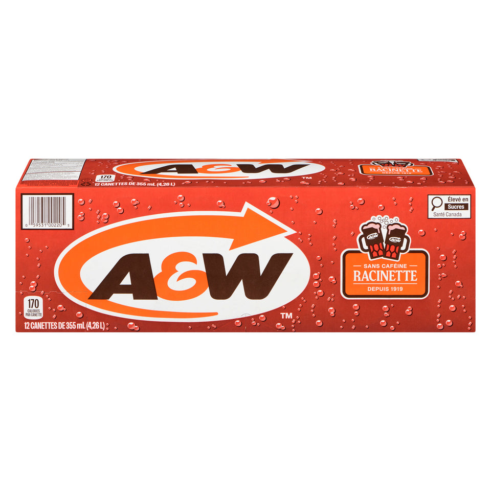 A&W Root Beer - 12 Pack, 355 ml – Giant Tiger
