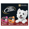 CESAR Adult Wet Dog Food Classic Loaf in Sauce, Grilled Chicken & Porterhouse Steak, 12-Pack, 100 g