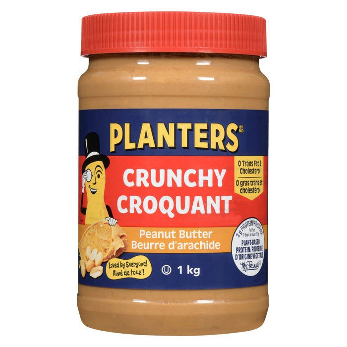 Planters Crunchy Peanut Butter - 1kg