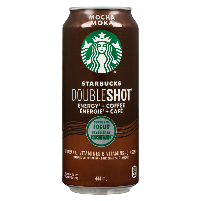 Boisson au café à saveur de moka Doubleshot Starbucks - 444 ml