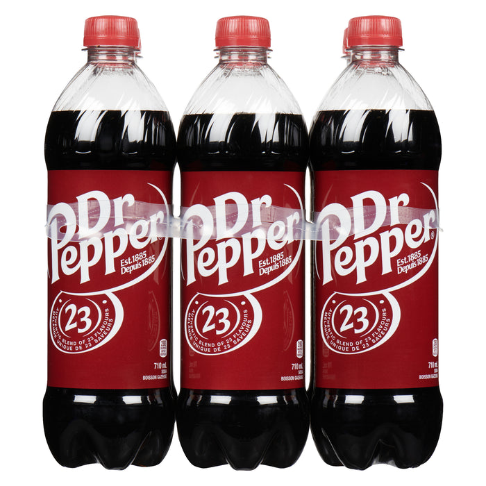 Dr Pepper, Pack of 6, 710-mL
