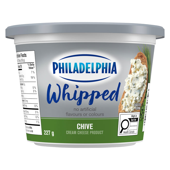 Philadelphia Whipped Chive Cream Cheese - 227g