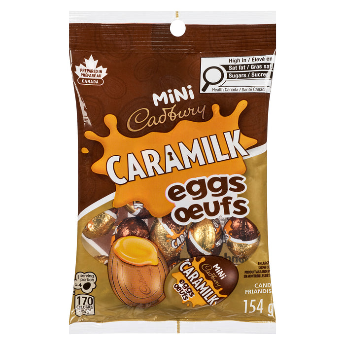Cadbury Caramilk Mini Eggs - 154g