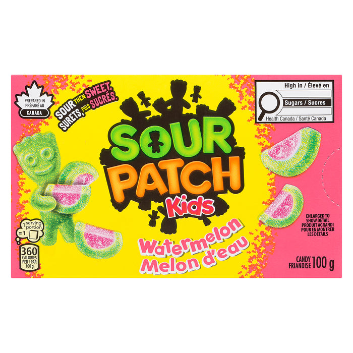 Friandises au melon d'eau Maynards Sour Patch Kids - 100 g