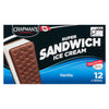 Chapman's Super Vanilla Ice Cream Sandwiches, 12-Pack, 120 ml