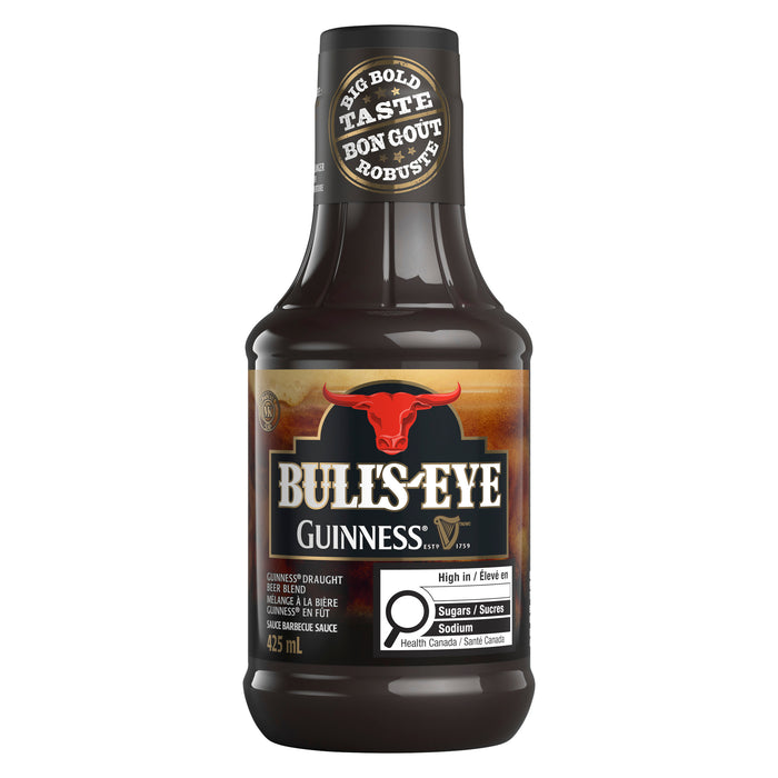 Bull's-Eye Barbecue Sauce Guinness Draught Beer Blend, 425 ml