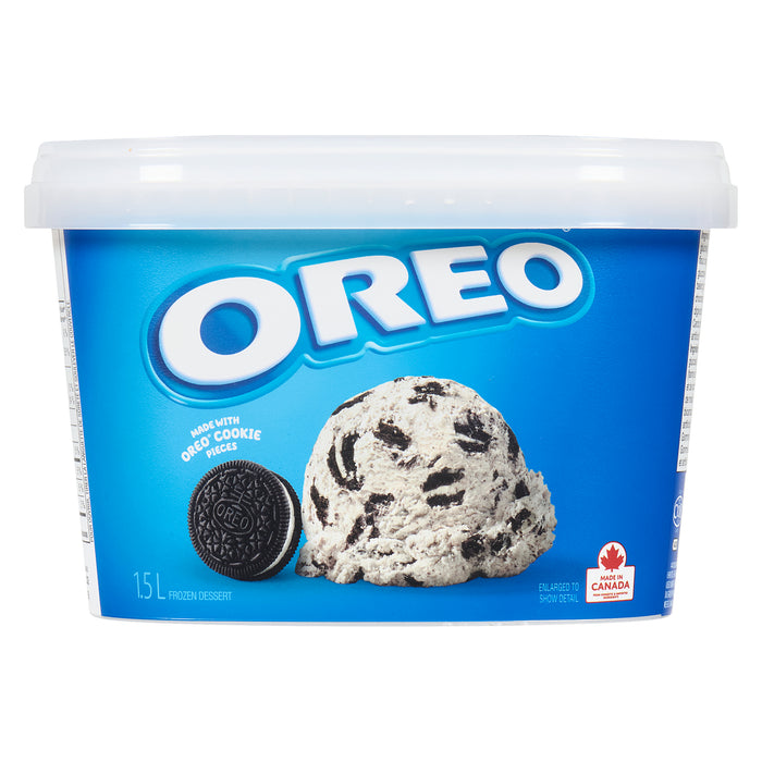 Dessert glacé à la vanille Oreo de Christie – 1,5 L
