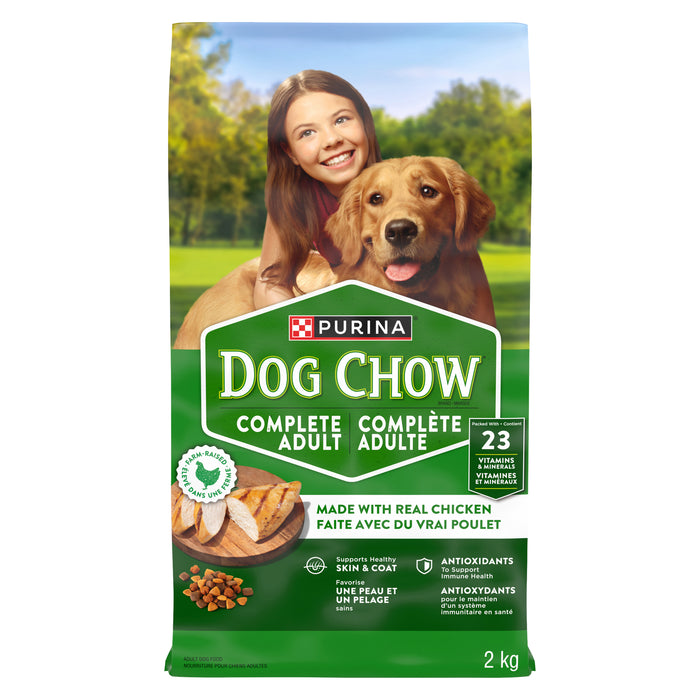 Purina Dog Chow Complete Adult with Real Chicken Dry Dog Food - 2kg