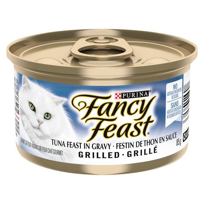 Purina Fancy Feast Grilled Tuna Cat Food, 85-g
