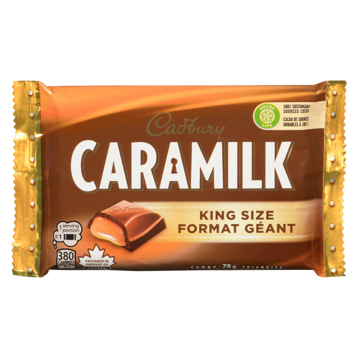 Barre Caramilk de Cadbury - 78 g