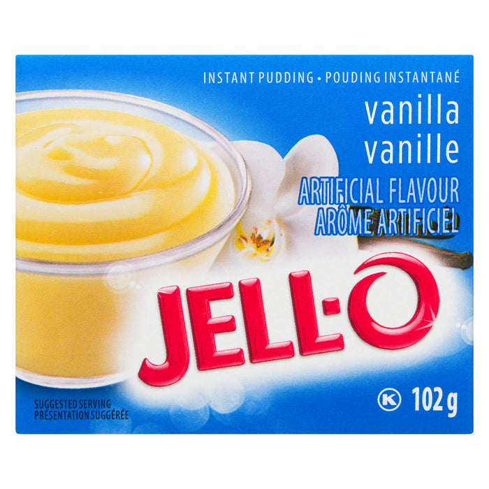 JELL-O Instant Pudding Vanilla, 102 g