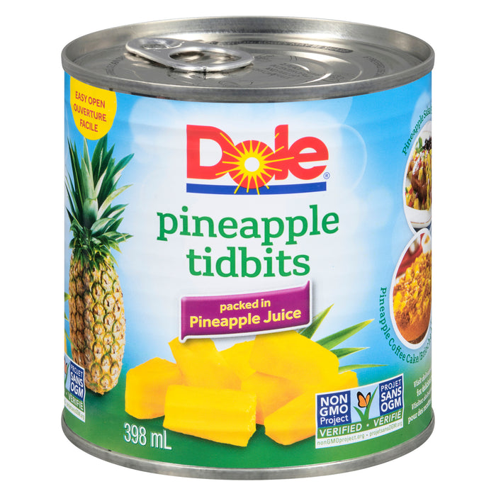 Dole Petits Morceaux d'Ananas, 398 ml