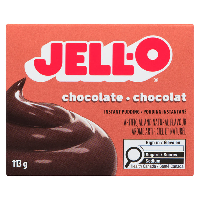 JELL-O Pouding Instantané Chocolat, 113 g