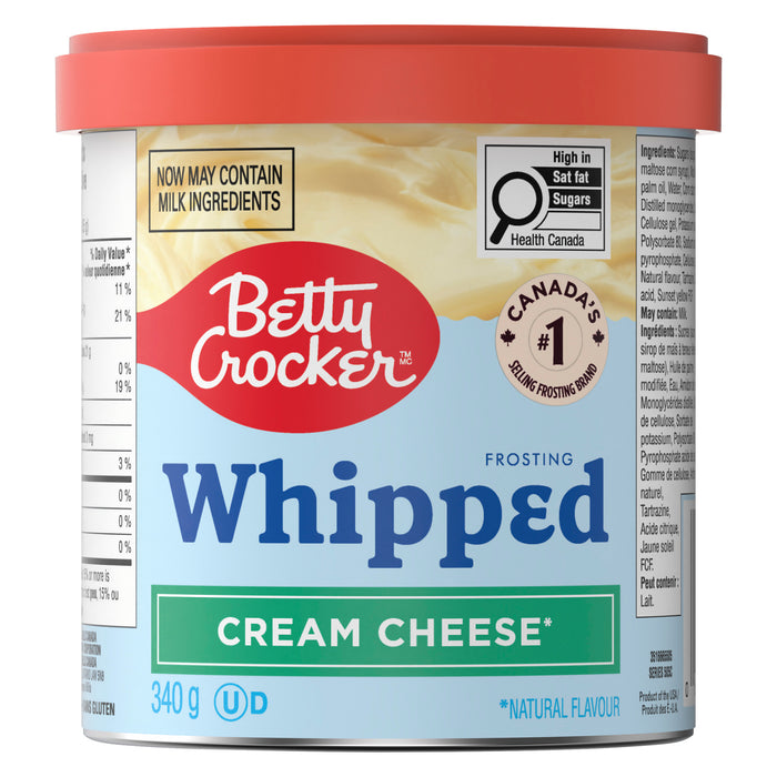 Betty Crocker Whipped Cream Cheese Frosting, 340 g
