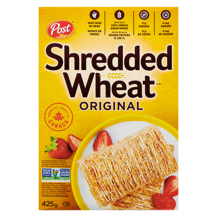 Post Shredded Wheat Céréales Original, 425 g