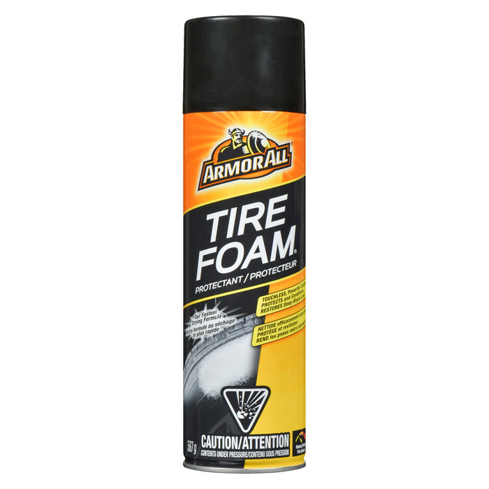 Armor All Tire Foam Protectant for Deep Black Look, 567-g
