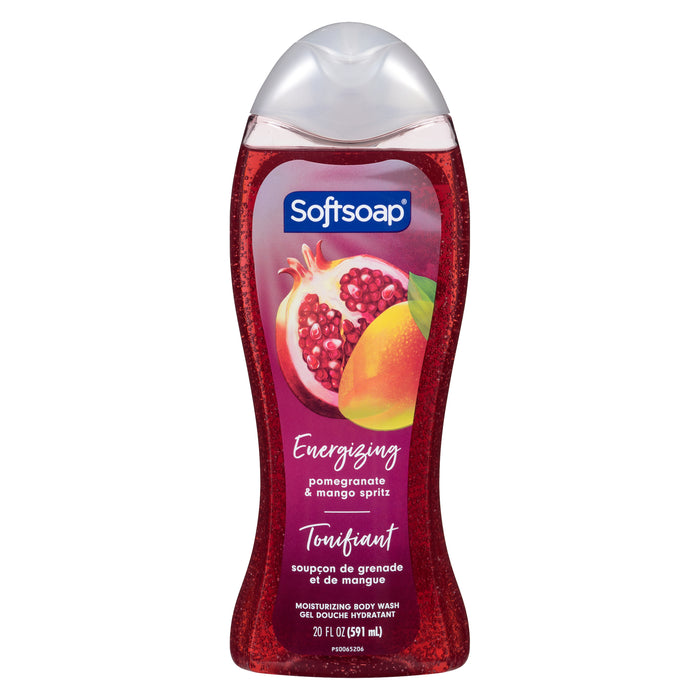 Softsoap Gel Douche Hydratant Soupçon de Grenade et de Mangue, 591 ml
