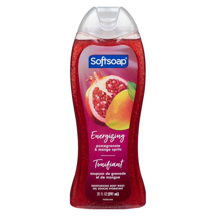 Softsoap Moisturizing Body Wash Pomegranate & Mango Spritz, 591 ml