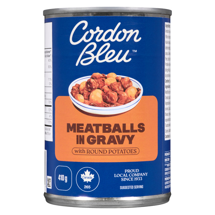 Cordon Bleu Ragoût de Boulettes et Patates Rondes, 410 g