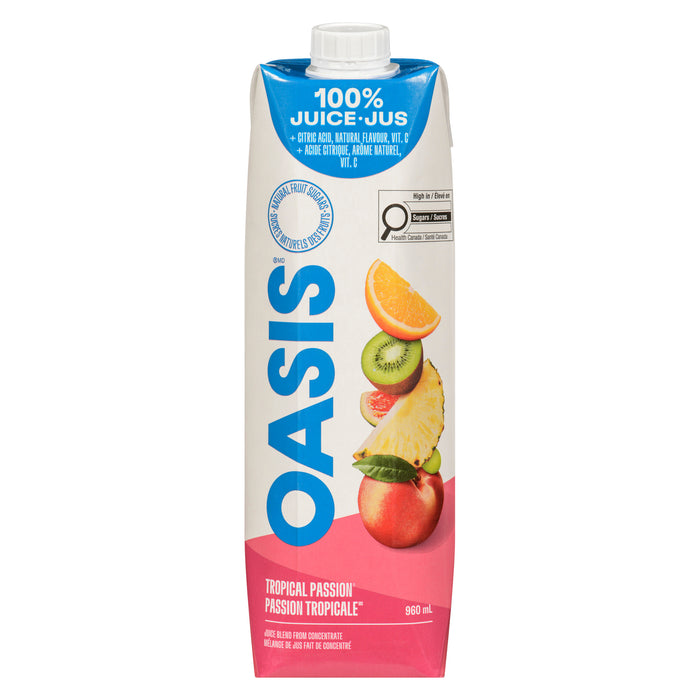 Jus de passion tropicale Oasis, 960 ml