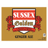 Soda gingembre  Sussex Golden, emb. de 12, 355 ml