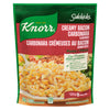 Knorr Sidekicks Plat d'Accompagnement Carbonara Crémeuses au Bacon Aromatisées Pâtes, 134 g