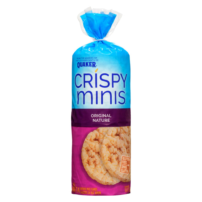 Quaker Crispy Minis Original Rice Cakes, 127 g