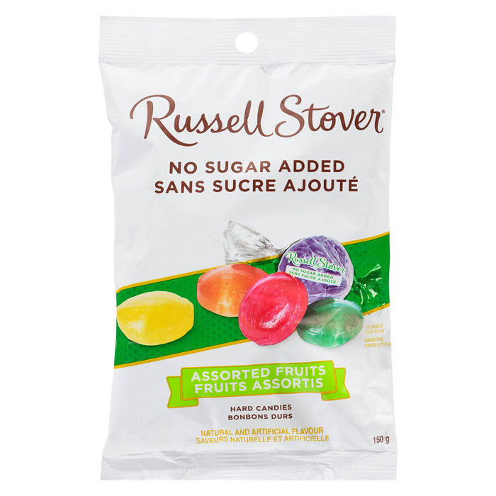 Russell Stover No Sugar Added Assorted Fruit Candies, 150g